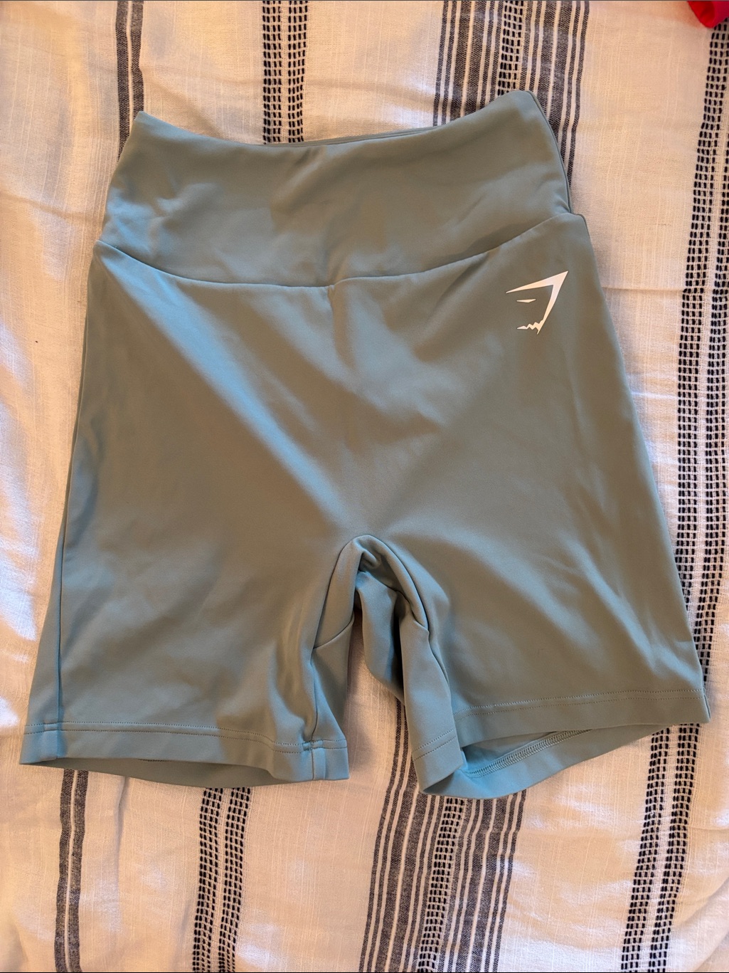 Gymshark High-Rise Bike Shorts In Sage